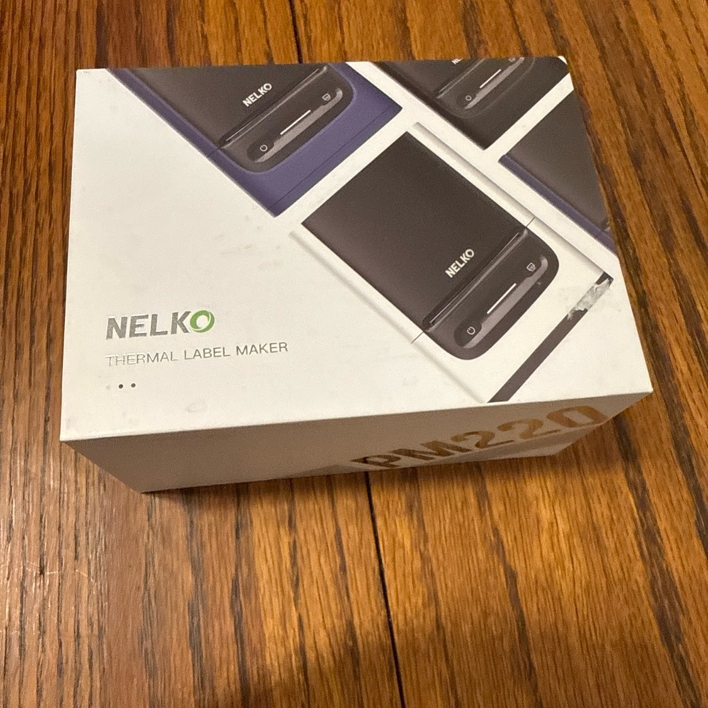 NELKO Thermal Label Maker open box never used
